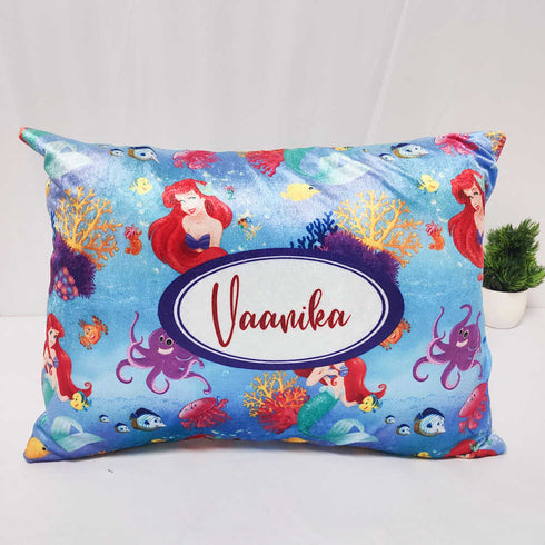 Personalized Mermaids Printed Kids Pillow